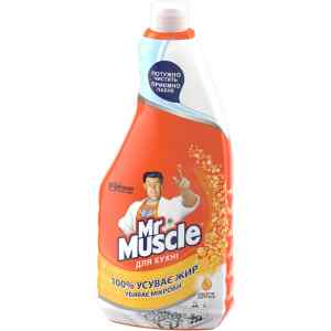 Засіб для кухні Mr Muscle Эксперт універсальний, змінна пляшка енергія цитрусу,  500 мл - фото 1