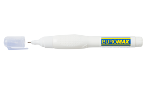 Коректор-ручка 12мл, Buromax металевий наконечник - фото 1