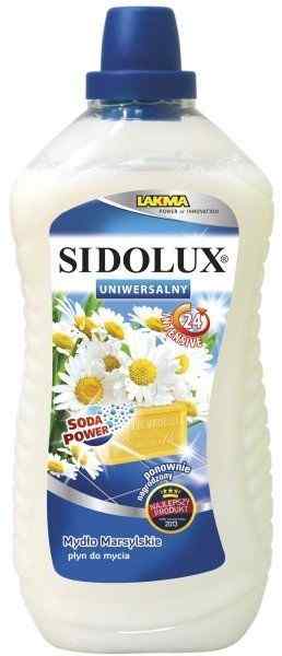 Засіб миючий для підлоги універсальний Sidolux, марсельське мило, 1 л. - фото 1