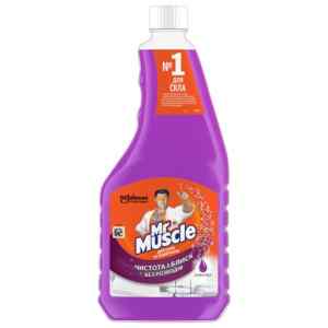 Засіб для миття скла Mr Muscle, змінна пляшка, 500 мл, лаванда - фото 1