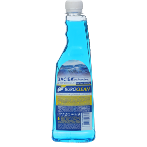 Засіб для миття скла Buroclean, змінна пляшка, 500 мл, морська свіжість - фото 1