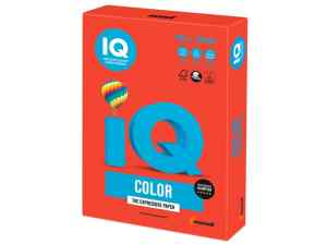 Бумага цветная  IQ Color Intensive А4, 160 г/м2, коралловый (coral red) CO44, 250 л.	 - фото 1