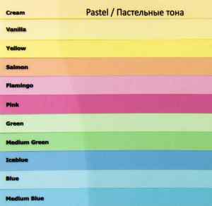 Бумага цветная Uni Color Pastel A4, 80 г/м2, 100 л, светло бежевый(vanilla) - фото 1