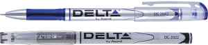 Ручка гелевая Delta DG2022, черная - фото 1