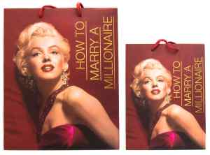 Пакет паперовий подарунковий Monroe, 26х32 см - фото 1