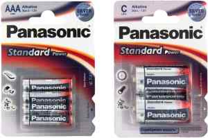 Батарейки Panasonic Standard LR14, С, 2 шт. - фото 1