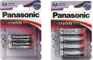 Батарейки Panasonic Everyday LR6, АА, 8 шт. - фото 1