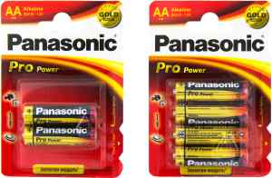 Батарейки Panasonic Pro Power LR03, ААА, 2 шт. - фото 1