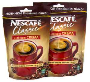 Кофе растворимый Nescafe Classic с пенкой Crema, 70 гр. - фото 1