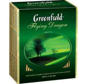 Чай зелений 100 пак., Greenfield  Flying Dragon - фото 1