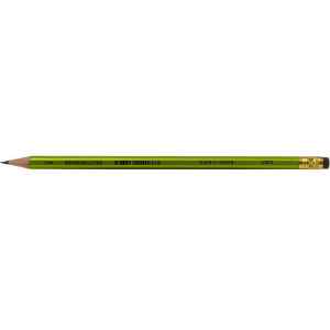 Олівець графітовий НВ, з гумкою, Koh-i-noor 1372, асорті - фото 1