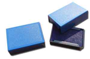 Змінна подушка квадратна Trodat для оснасток Trodat Printy 4910, колір синій - фото 1