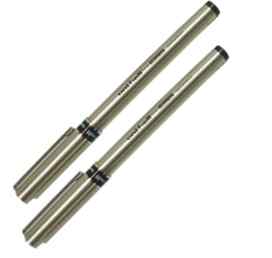 Ручка ролерна одноразова Uni Deluxe UB-177, 0,4 мм, чорна - фото 1